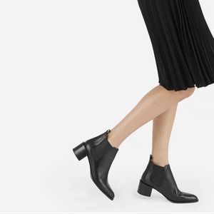 Everlane The Heel Boot in Black - Size 8